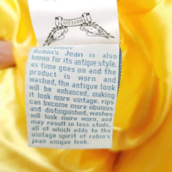 Robins Jeans Mens Gold Winter Jacket  Sz XXL Goose Down - Picture 10 of 12